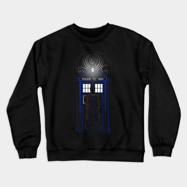 Time Lord Crewneck Sweatshirt by Bomdesignz